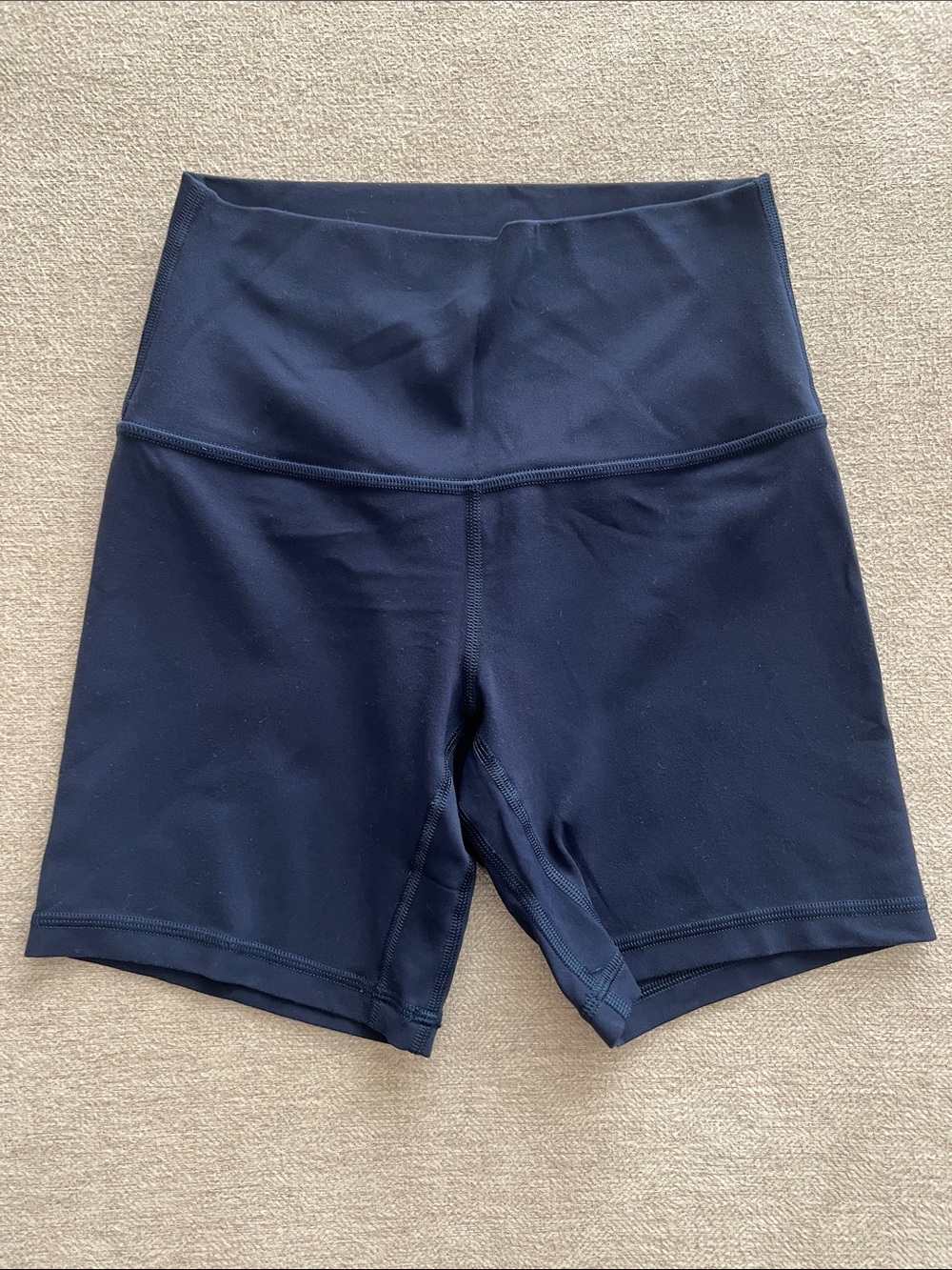 lululemon athletica Navy High-Rise Align Shorts